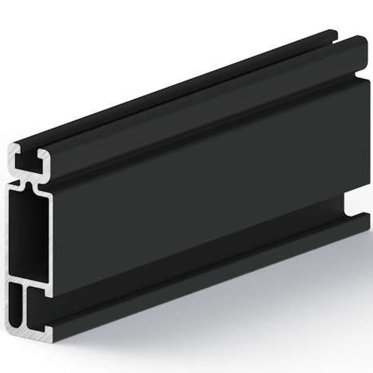 Unirac SM Rail 185" Black Dark Anodized (1 pc) 310185D