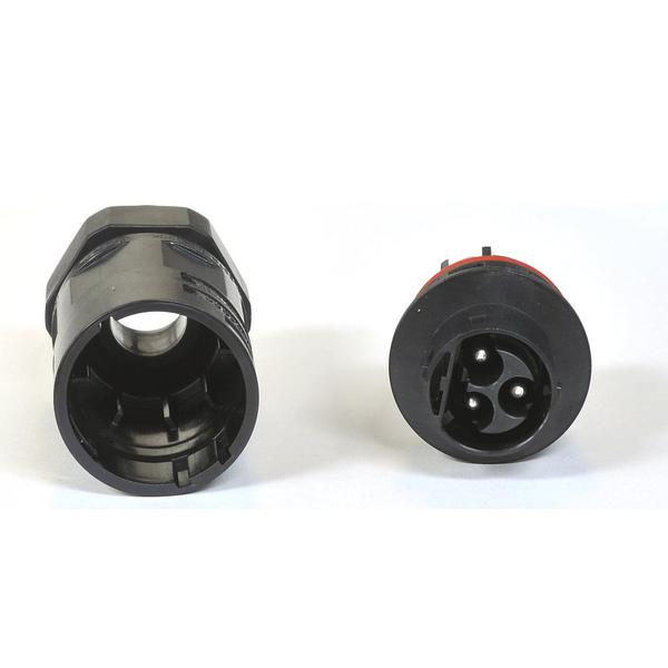 AC Connector - M - 12AWG AC Cable Connector - Male - 25A (2300531032)