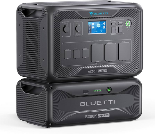 BLUETTI AC500 & B300K2 Combo Modular LifePO4 Portable Power Station