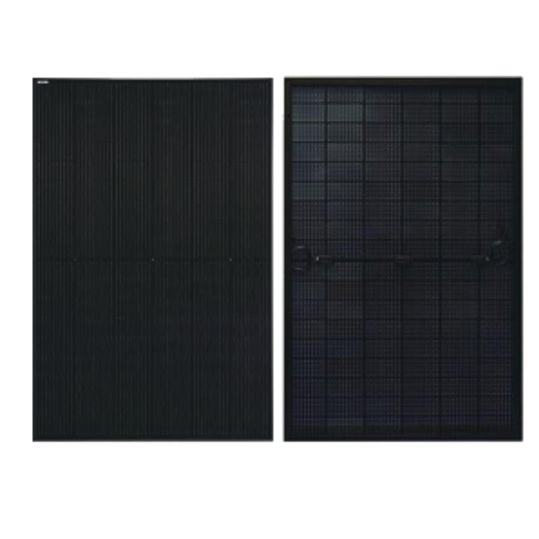 Runergy Hyperion 395W Mono PERC Bifacial Dual Glass All Black HY-DH108P8B-395 Solar Panel