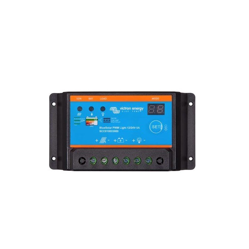 Victron SCC010005000 BlueSolar PWM-Light 12/24V-5A