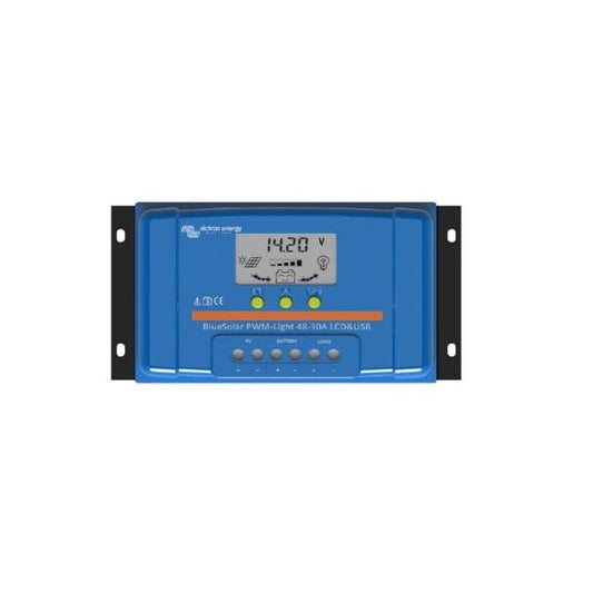 Victron SCC010010050 BlueSolar PWM-LCD&USB 12/24V-10A