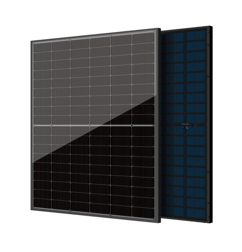 Znshine 440W All N Type Bifacial Double Glass Black Solar Panel ZXM7-UHLDD108-440
