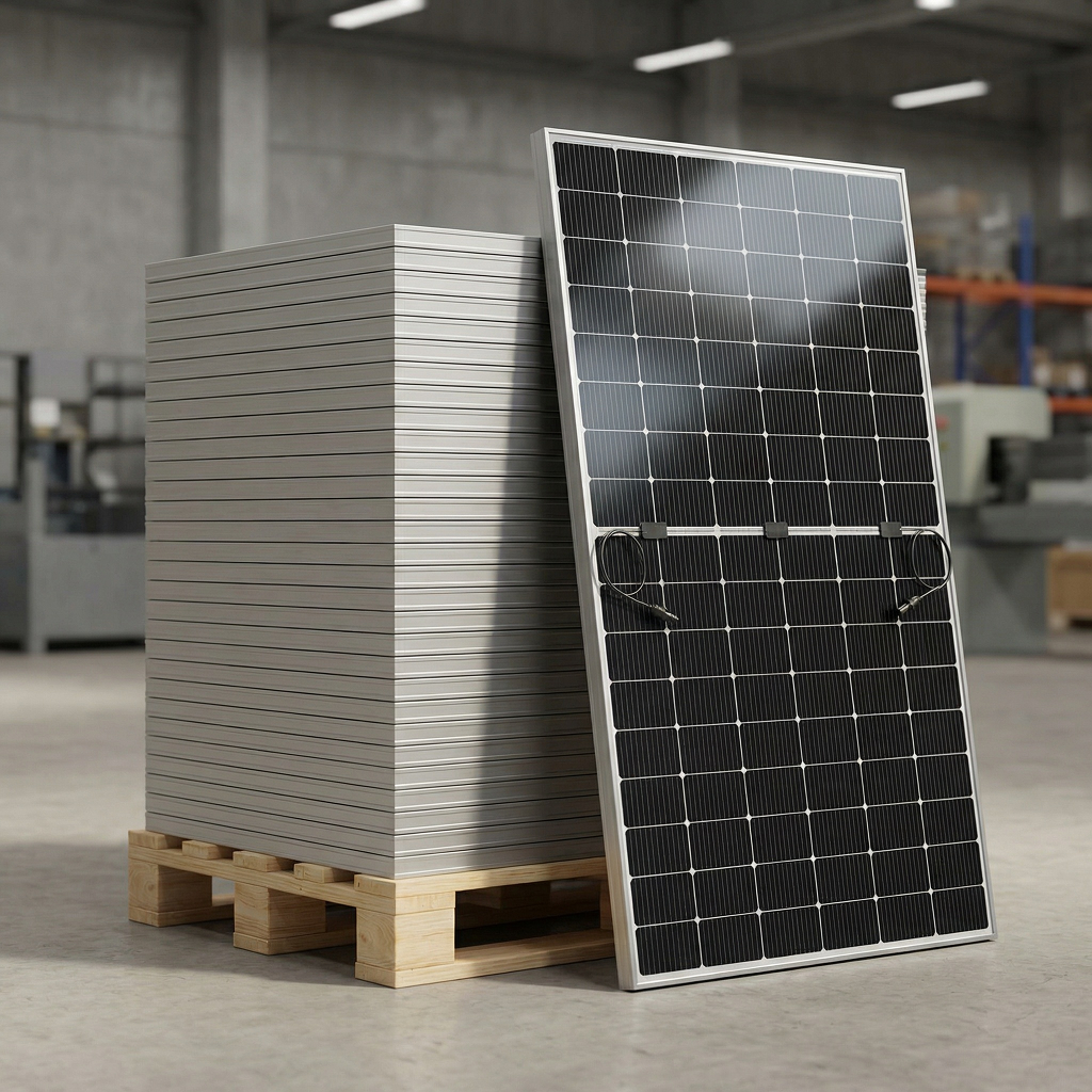 Seraphim 595W (Pallet of 36) N-type TOPCon Solar Panel SRP-595-BTA-BG