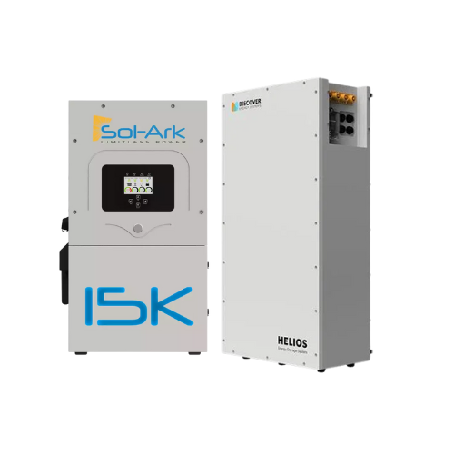Sol Ark 15kW Inverter + 1 x Helios Discover Outdoor Battery 16.1kWh 52-48-160000 / SA-15K-SA