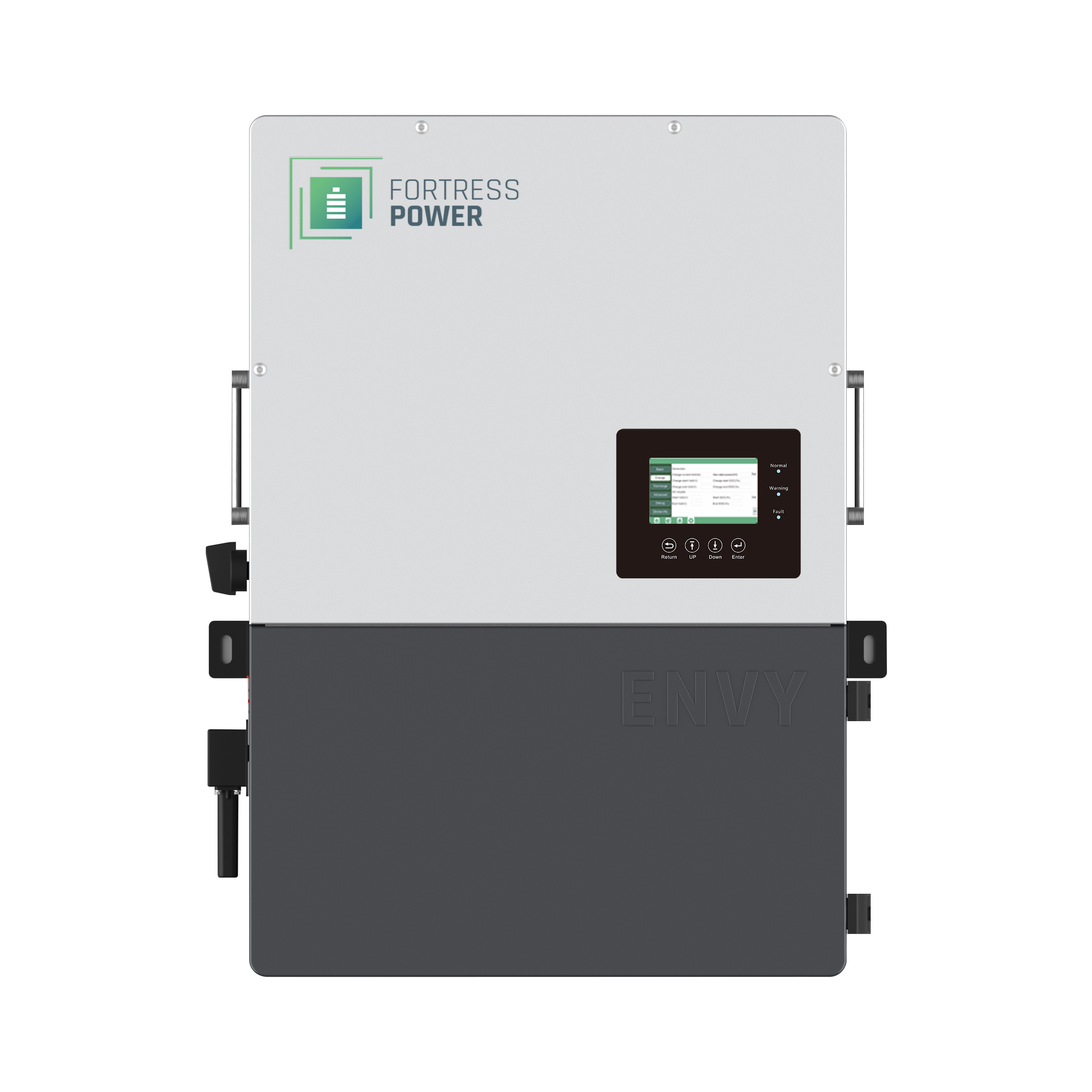 Fortress Power electronic device on a white background