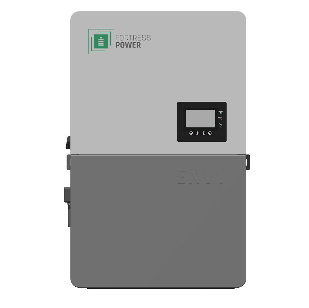 EnvyDuo 21 Power inverter with Fortress Power logo on a white background