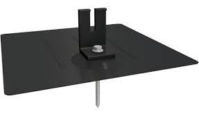 IronRidge Black Comp Shingle Flashing Domestic Content FLSH-01-B1-US (1pc)