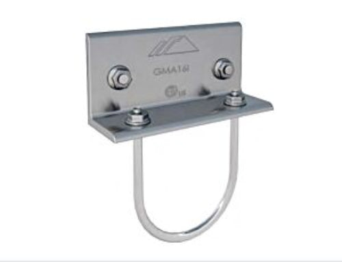 IronRidge GM-BRC2-01-M1 Ground Mount Bonded Rail Connector 2"