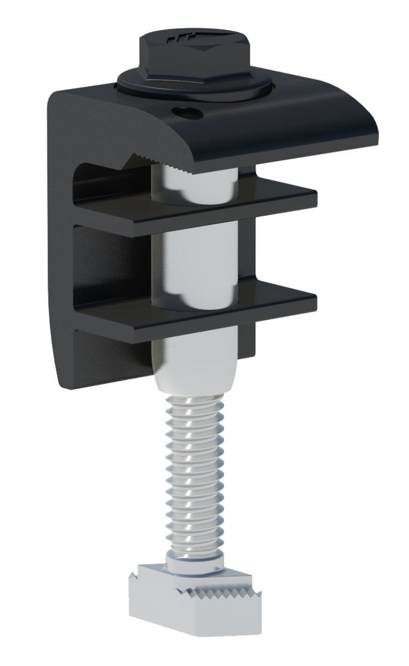 IronRidge End Clamp Black UFO-END-01-B1 30MM to 40MM