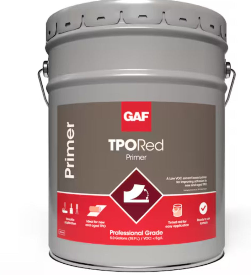 GAF TPO Red Primer 1 Gallon For TPO roofs