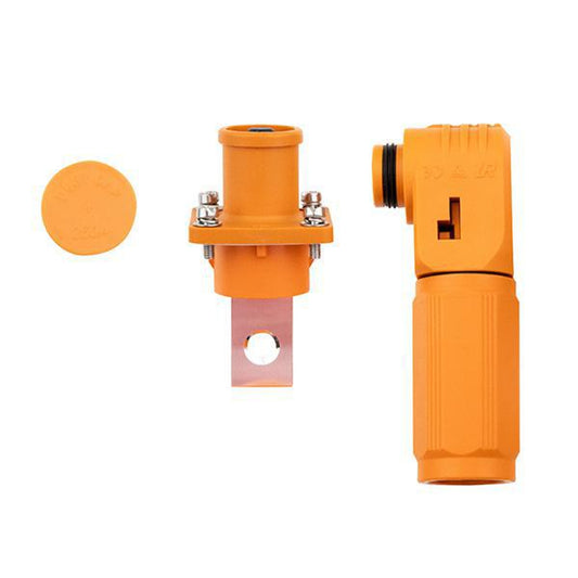 EG4 Battery Connector EG4BACONPLOR WMB Male/Female Plug Set Orange