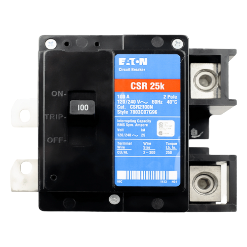Enphase Eaton BRK-100A-2P-240V 100A 240VAC 2-Pole Circuit Breaker
