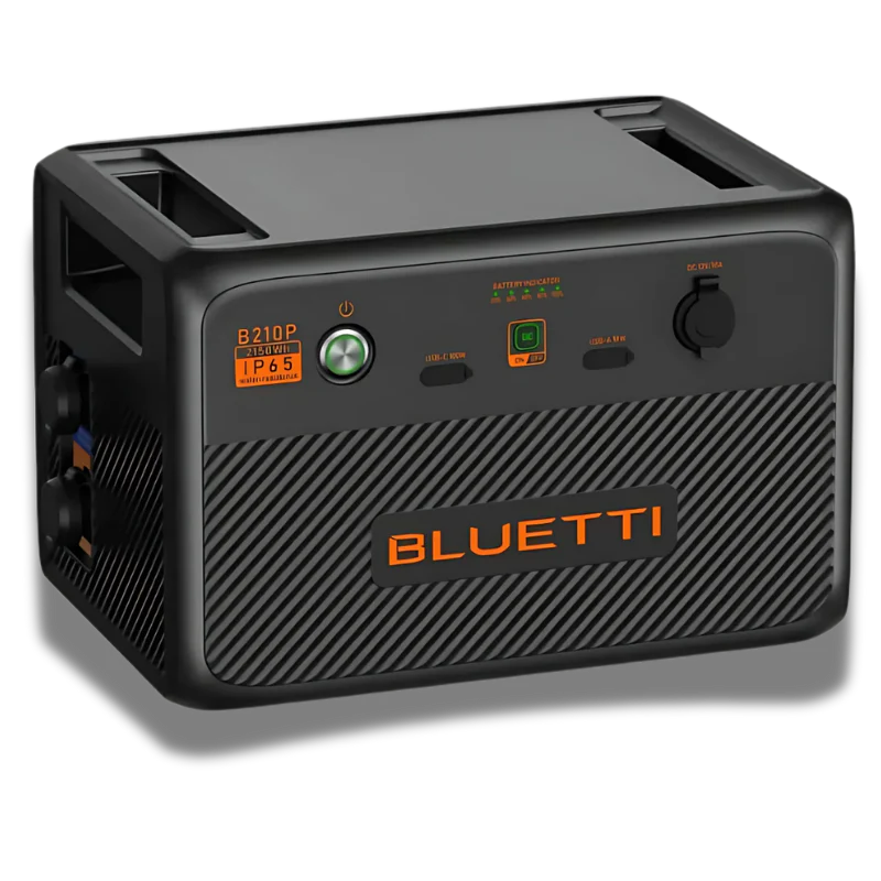 BLUETTI 2,150Wh B210P P-B210P-US-GY-BL-010 Expansion Battery