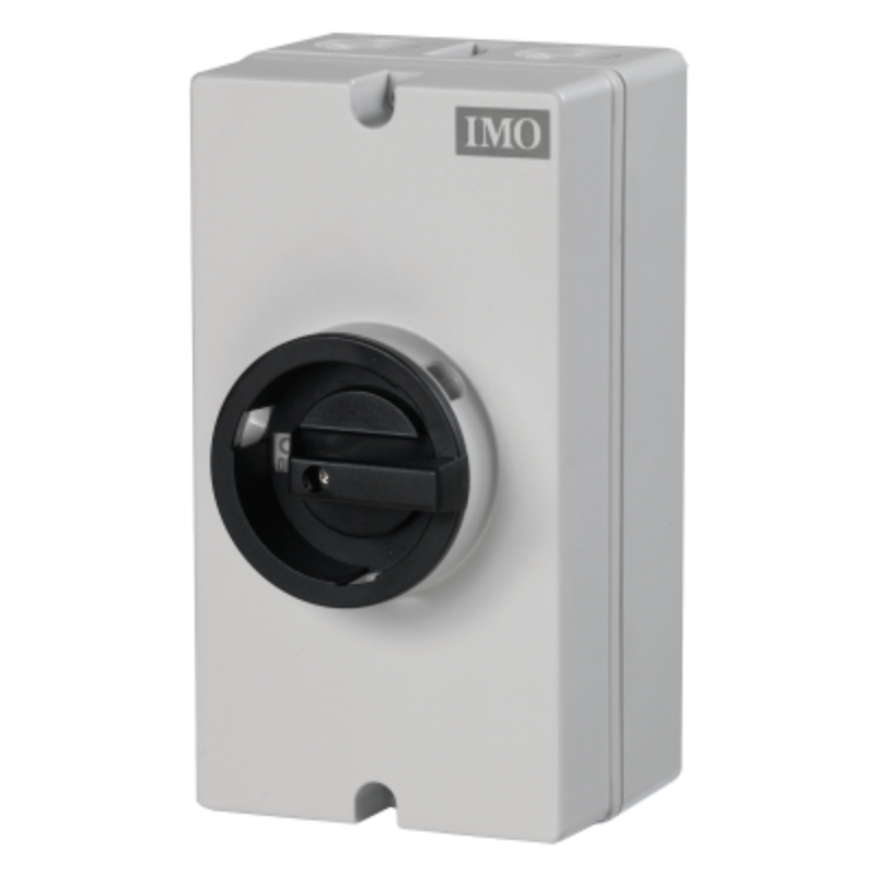 IMO Enclosed DC Switch IP65 25A 700 VDC 2 SI25-PEL64R-2 Pole Gray