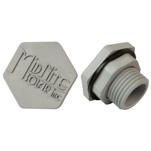 MidNite Plug (1/2" Knockout) MNHOLEPLUG12 Solar Plastic Hole