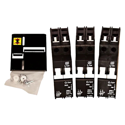 MidNite 30A Bypass Kit w/DP MNSW-SLIDER-30 Breakers & Slider