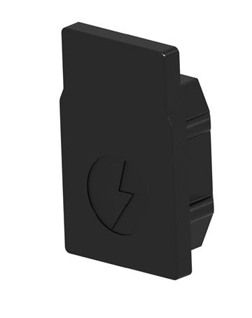 SunModo SMR100 Rail End Cap Black CAP-SMR100-B