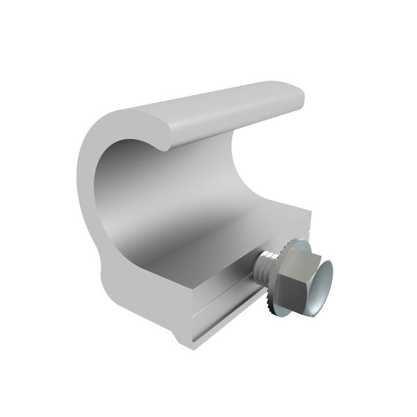 SunModo Universal End Clamp 0.75" Silver Finish CLMP-CON-075-S