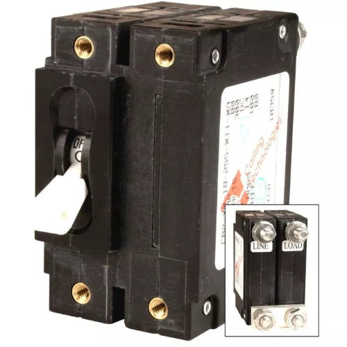 MidNite Solar 300A Panel Mount Breaker 60VDC 3-Pole MNEDC300-60-3PNP