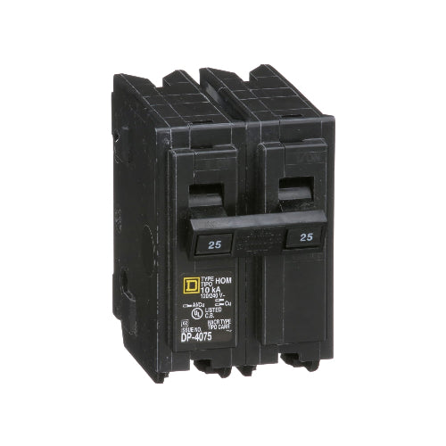 Schneider Electric Homeline 25A 2-Pole Circuit Breaker HOM225