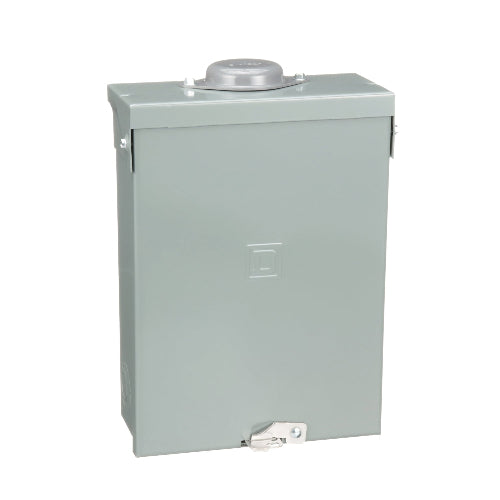 Schneider Electric Homeline 100A 6-Space 12-Circuit Outdoor Load Center HOM612L100RB