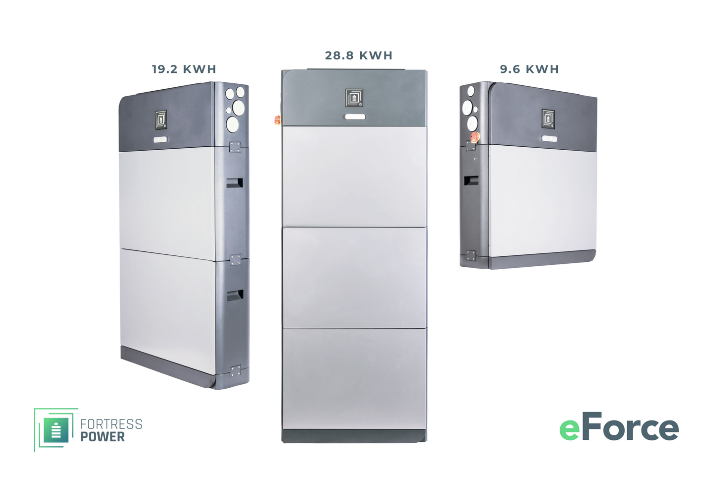 Fortress Power eForce 19.2kWh Stackable Outdoor Heated Battery Storage Solution