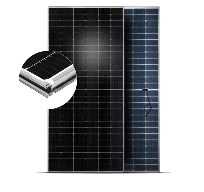 Qcells 595W Bifacial Steel Frame Solar Panel Q.PEAK DUO RSF XL-G11S.3/BFG Assembled in the USA