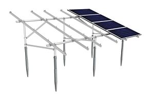 SunModo Ground Screw 63" with Set Screws GRSCREW-63