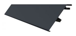 Ironridge Contour 84" CTR-TR84-01-B1 Black Trim Rail