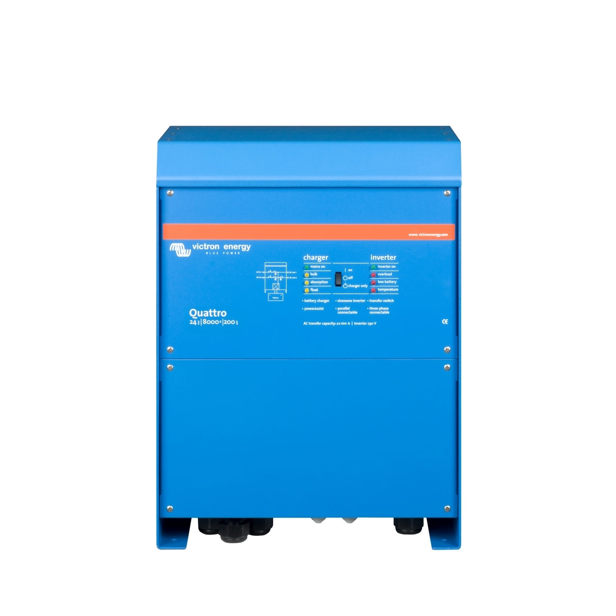 Victron Quattro 24/8000/200-100/100 230V Inverter / Charger