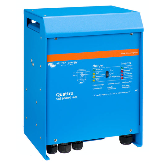 Victron Quattro 12/3000/120-50/50 230V Inverter / Charger