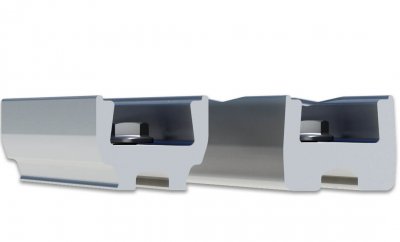 IronRidge Aire AE-A1TIE-01-M1 8" Mill Bonded Structural Splice