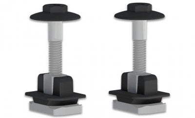 IronRidge Aire AE-MID-01-B1 Black Mid Clamp, 30mm-40mm
