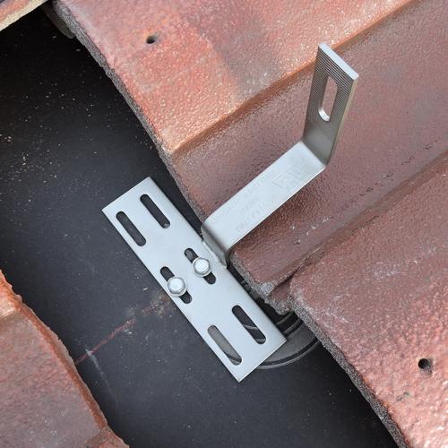 QuickBolt 17510 Curved Tile Hook For Side Mount Rails