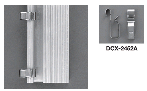 Nine Fasteners DCX-2452A Rail Mounting Clip