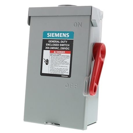 Siemens GF222NRA 60A 2-Pole Disconnect