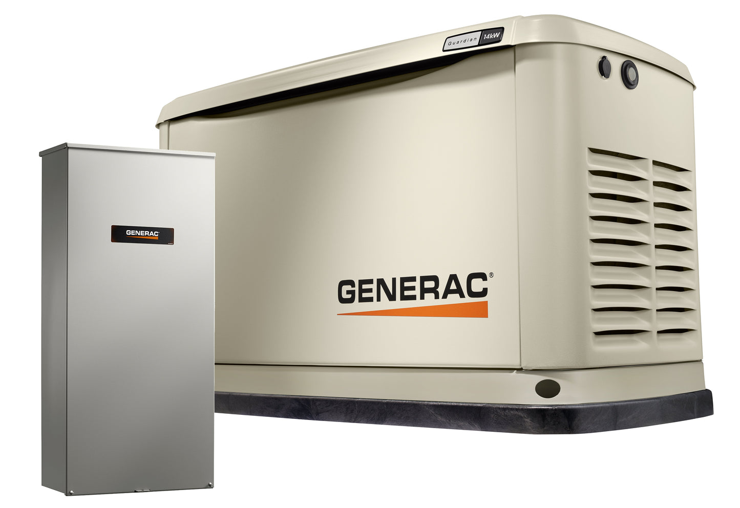 Generac G007224-0 Guardian 14Kw Home Backup Air-Cooled Gas Engine Generator in Aluminum Enclosure
