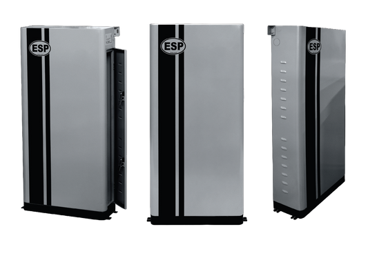 EndurEnergy ESP-BU10 Battery Enclosure with 10.24 kWh (2 x ESP-5100) Battery Packs & BMS