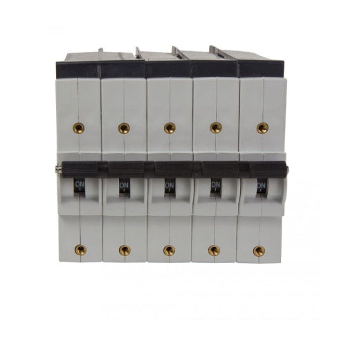 Outback Power PNL-75Q-DC-RT 75 Amp 300 VDC Quad Pole Remote-Trip Circuit Breaker for ICS Plus Rapid Shutdown System