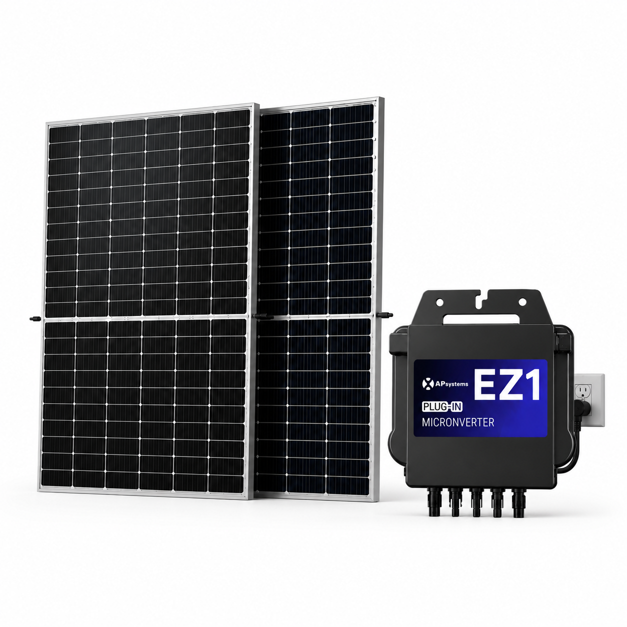 1080W Plug In Solar Kit – with APsystems EZ1 Microinverter + Talesun Panels - Home Solar Kit