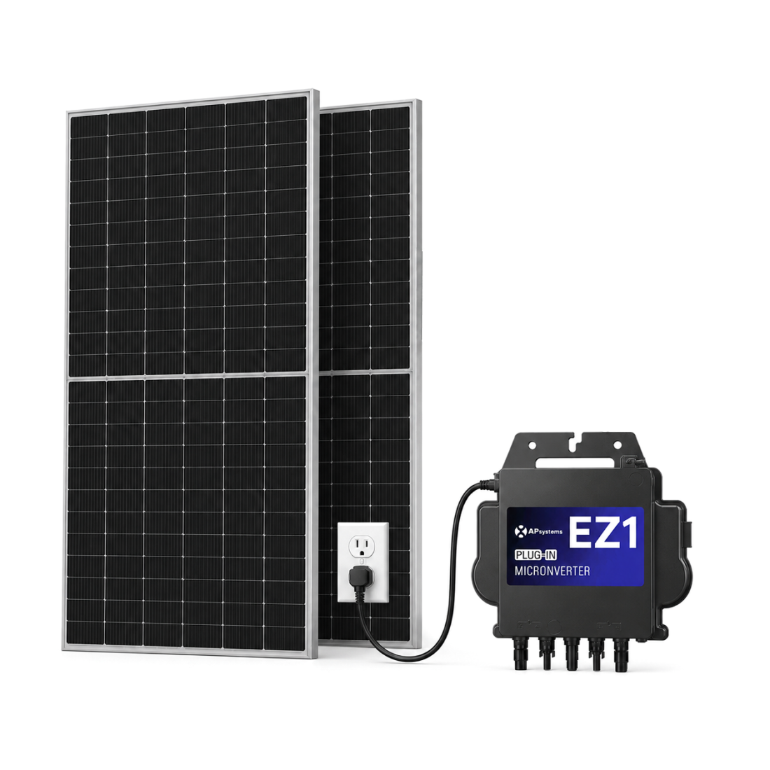 1180W Plug-In Solar Kit with APsystems EZ1 Microinverter + HanerSun 590W Panels- Home Solar Kit