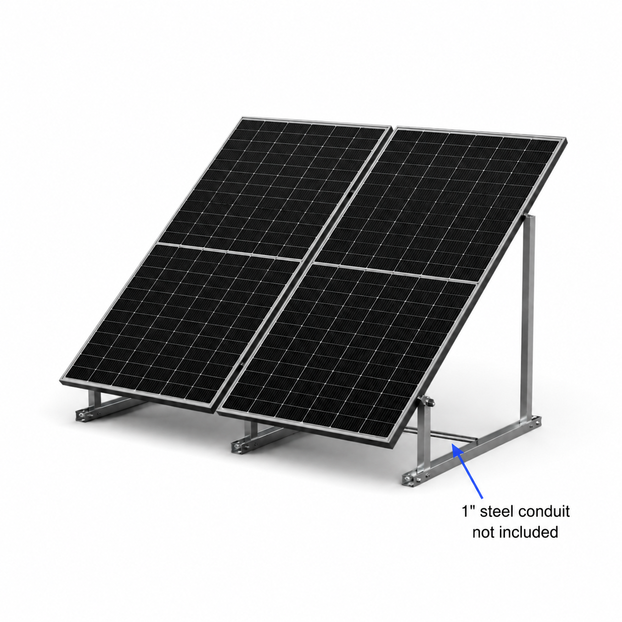 900W Plug-In Solar Kit with APsystems EZ1 Microinverter + Philadelphia Solar 450W Bifacial Panels + IntegraRack | Home Solar Kit