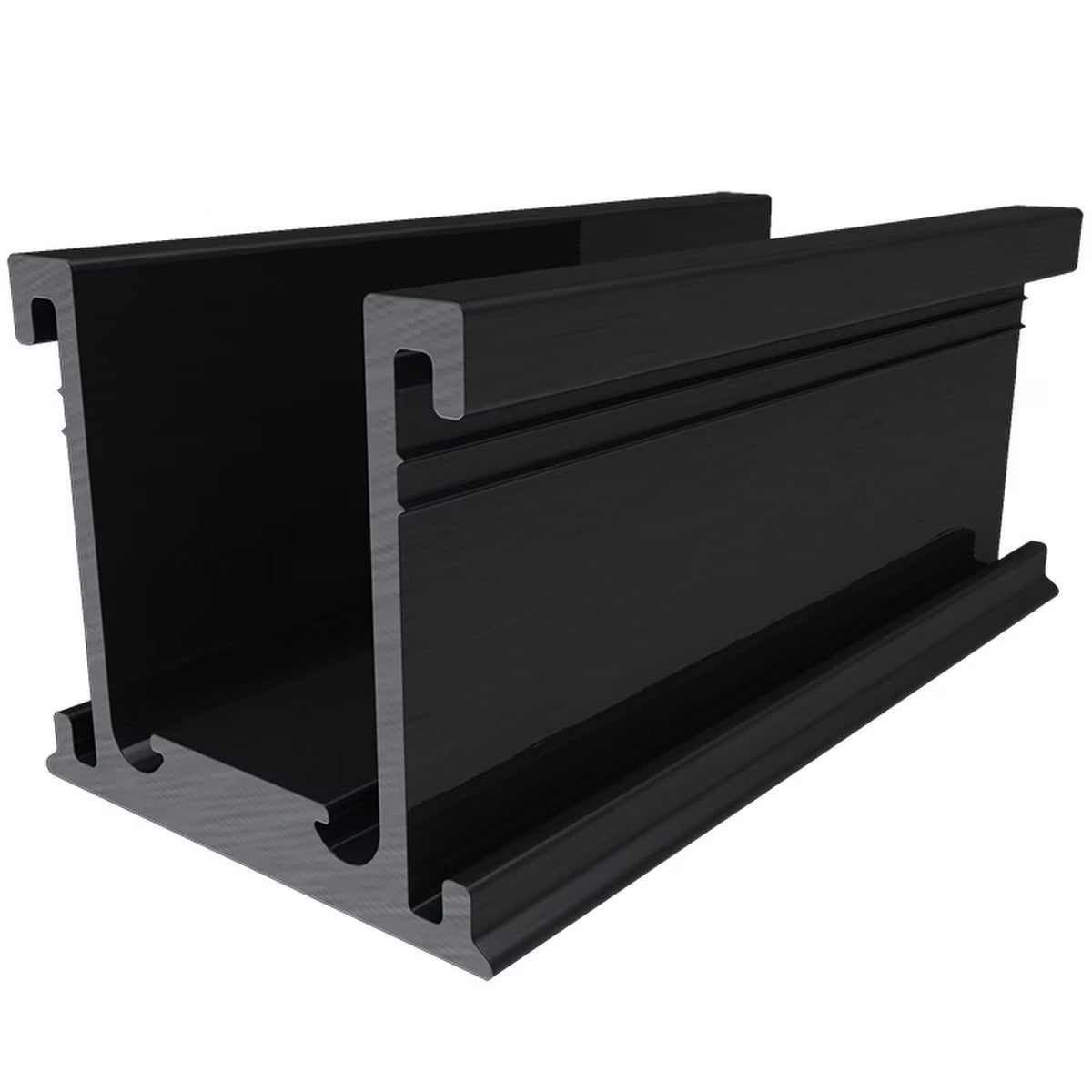 IronRidge Composition Roof Flashing Slide (Black Aluminum, 1 Piece) 2011013