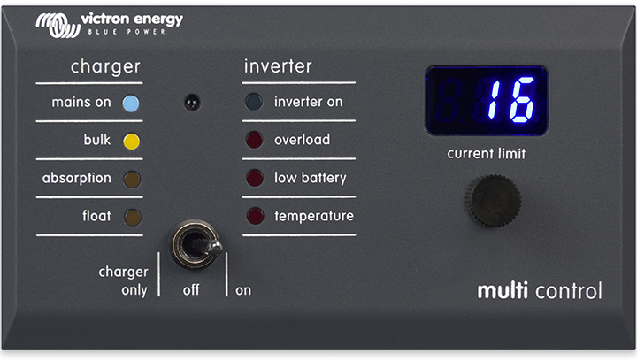 Victron Digital Multi Control 200/200A GX (90A° RJ45)