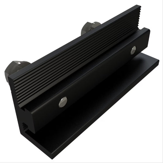 Unirac SM Splice Bars Integrated Bonding Black Dark Anodized (1 pc) 303019D-US