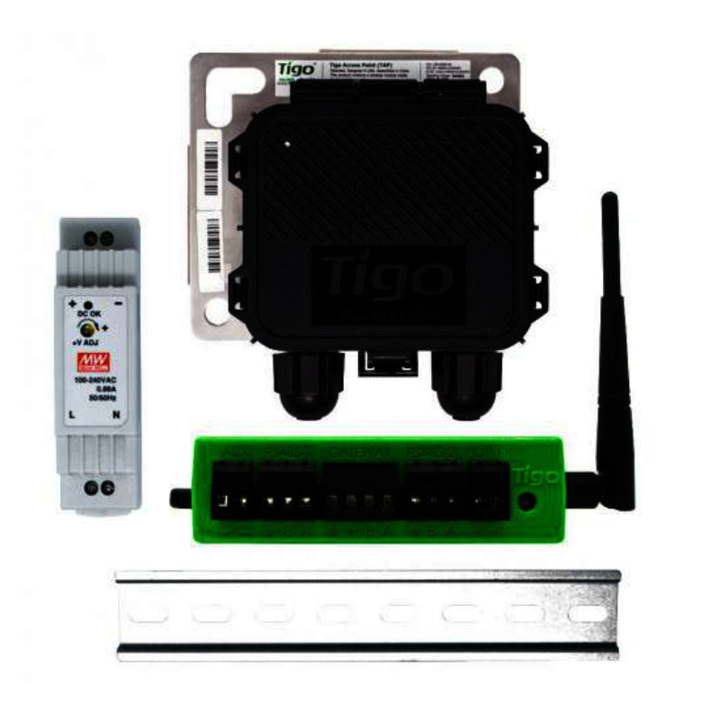 Tigo Energy 348-00000-52 Tigo CCA Kit, TAP, Din Rail PS, Outdoor Enclosure