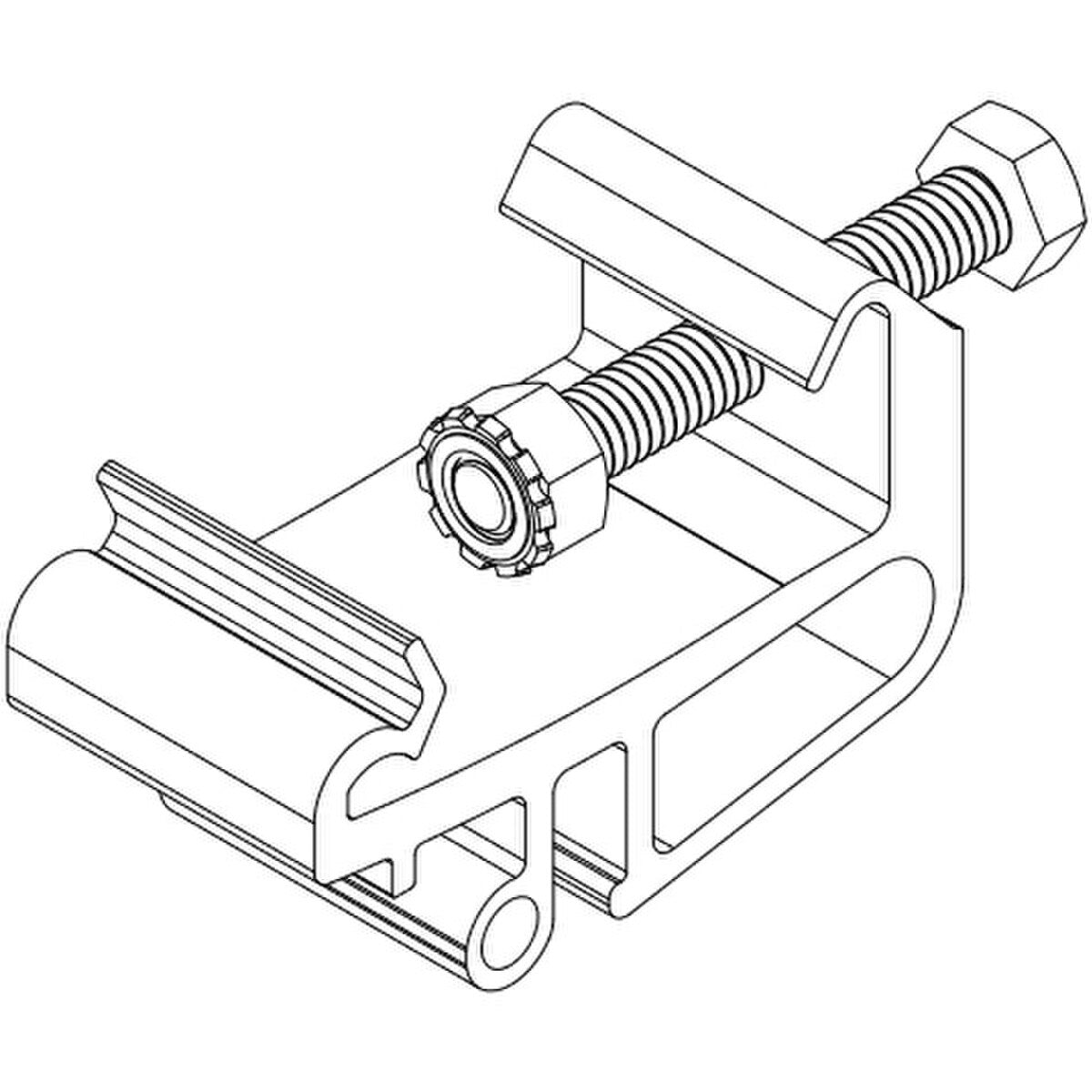 Unirac RM10 EVO Module Clamp Bulk (1 pc) 370023