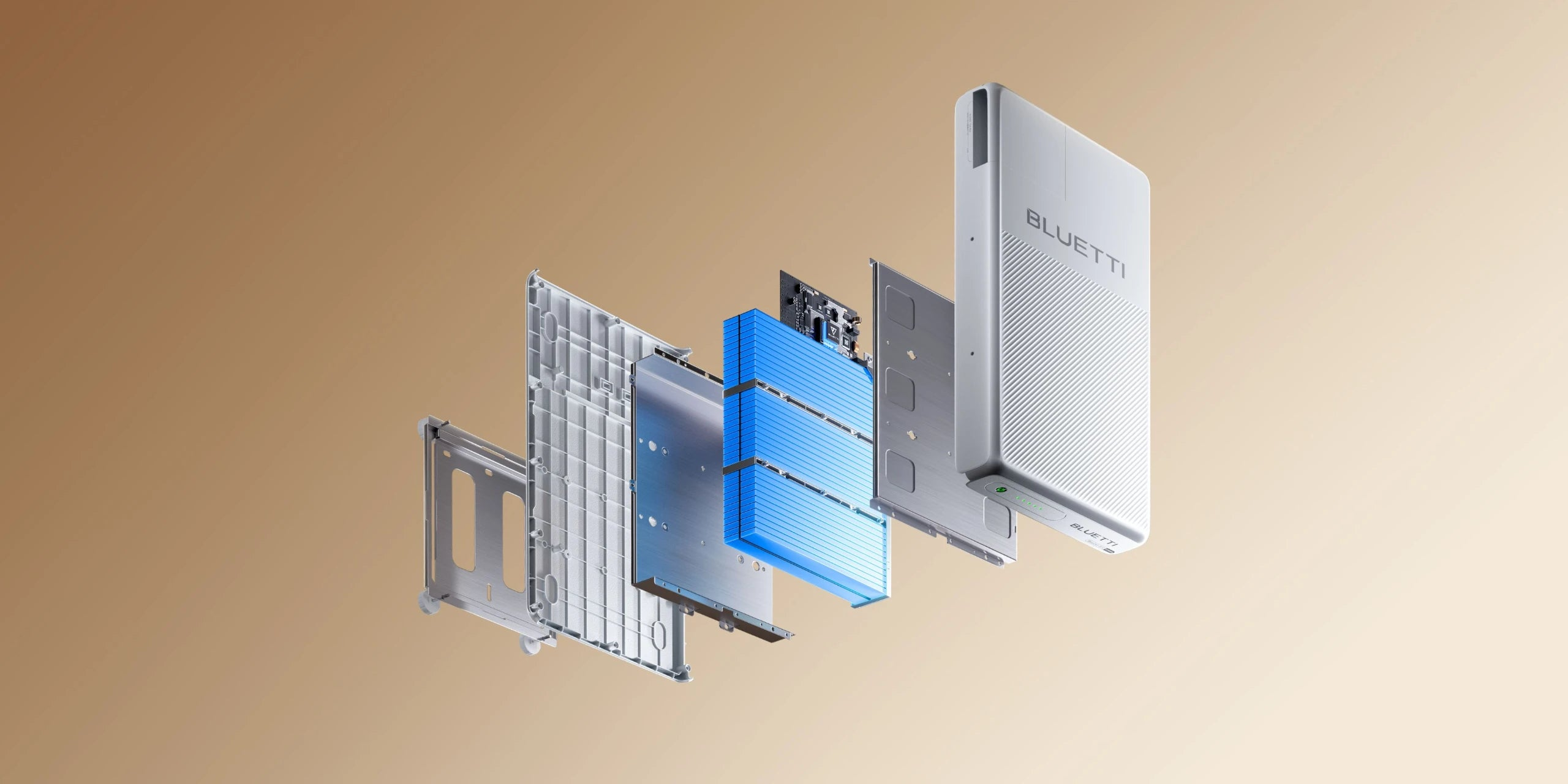 Bluetti BlueCell 200 Expansion Battery Pack 2,016 Wh | Compatible with FridgePower