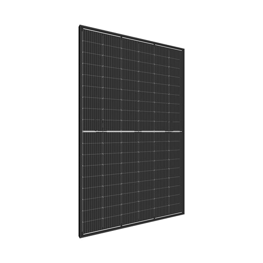 Solar panel on a white background